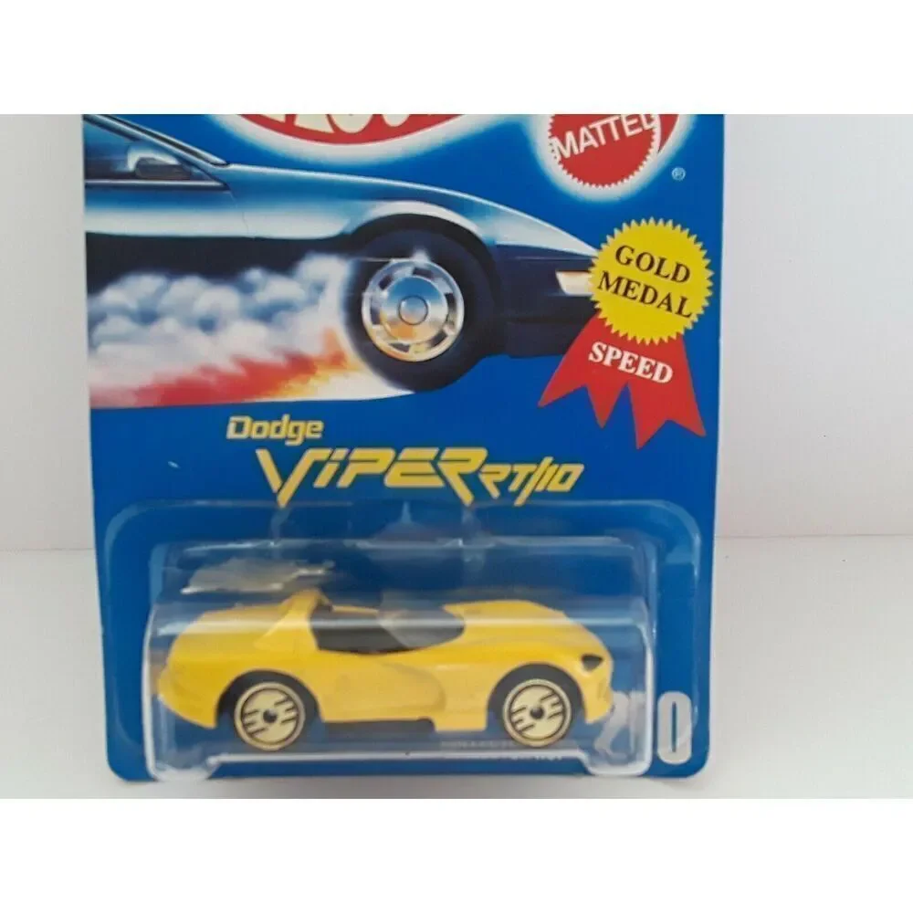 1991 Vintage Dodge Viper RT/10 Hot Weels Die Cast Metal Collector No. 210